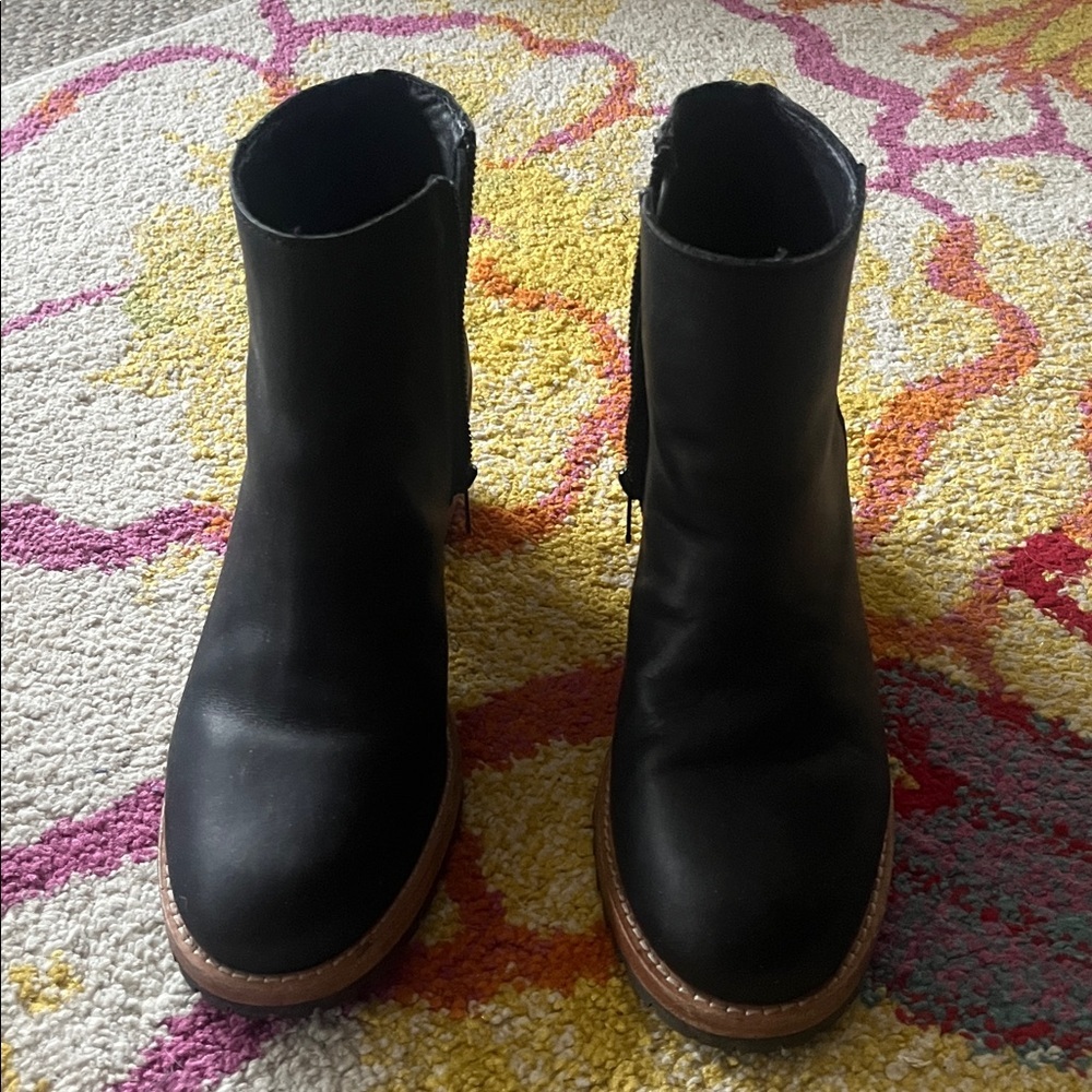 Patina PORTLAND LEATHER ALMOST PERFECT ANKLE BOOTIES SIZE 9.5 - Picture 7 of 11